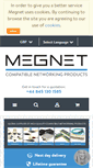 Mobile Screenshot of megnet.co.uk