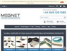 Tablet Screenshot of megnet.co.uk